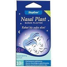 Indispensablely Stopever Nasal Plast Nefes Açici Bant, Büyük Boy, 6'lı