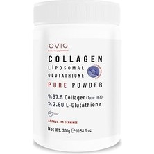 Indispensablely Ovio Collagen Liposomal Glutathione Pure Powder 300 G.