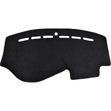 Indispensablely Torpido Koruma Halısı Siyah Kenar Renk Siyah Fiat Linea 2007-2015 ile Uyumlu