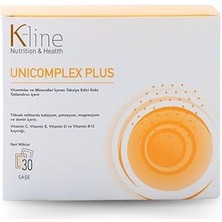 Indispensablely Unicomplex Vitaminler Mineraller Içeren Edici Gıda