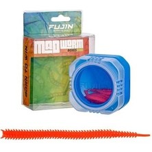 Fujin Mad Worm 9cm Lrf Silikonu 10 Adet Fluo Orange