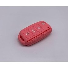 Indispensablely Parça Deponuz (1021) Silikon Anahtar Kılıfı, Anahtar Kabı Volkswagen Golf 6 ile Uyumlu