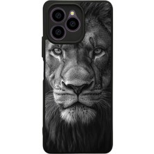 BG AKSESUAR Omix X6 Uyumlu Aslan Tasarımlı Glossy Premium Kılıf