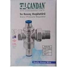 Indispensablely Candan 1/2 Inç Su Basınç Düşürücü, Rekorlu Bağlantı