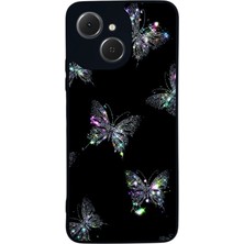 BG AKSESUAR Tecno Spark 40C Uyumlu Kelebek Tasarımlı Glossy Premium Kılıf