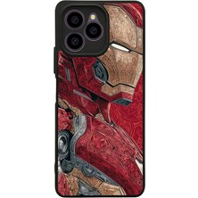 BG AKSESUAR Omix X6 Uyumlu Iron Man ( Demir Adam ) Tasarımlı Glossy Premium Kılıf