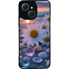 BG AKSESUAR Tecno Spark 40C Uyumlu Cicek Tasarımlı Glossy Premium Kılıf