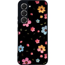 BG AKSESUAR Tecno Spark 40 Pro Uyumlu Cicek Tasarımlı Glossy Premium Kılıf