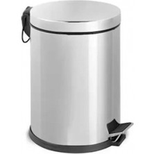 Esonez Efr CK407 430 Kalite Pedallı Gri Çöp Kovası 20 L