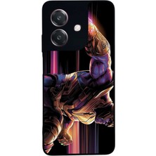 BG AKSESUAR Oppo A3 5g Uyumlu Thanos Tasarımlı Glossy Premium Kılıf