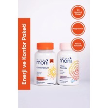 Inatura Moni Günboyu Enerji ve Konfor Paketi Constinesium Magnezyum & Trace Minerals 60 Vegan Kapsül