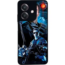 Oppo A3 5g Uyumlu Terminator Tasarımlı Glossy Premium Kılıf