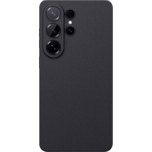 Gpack Samsung Galaxy S26 Ultra Kılıf Ekstra Ince Pp Buğulu Hayalet Silikon Siyah