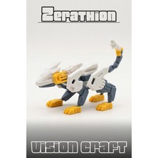 Modelerman Design Zerathion Robot Figür 3D Baskı Model Koleksiyon Oyun Diorama Kişiselleştirilebilir Hediye