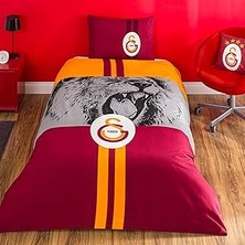 Indispensablely Gs Şampiyon Aslan Pamuk Tek Kişilik Nevresim Takımı