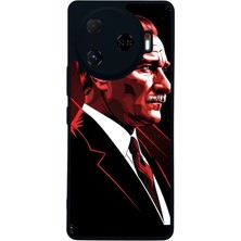 Tecno Camon 30 Pro Uyumlu Mustafa Kemal Ataturk Tasarımlı Glossy Premium Kılıf