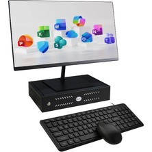 Esonic Esonıc Mk2 I3 4n 8gb Ddr3 240SSD 24" Monitörlü Mini Pc Oem Paket