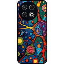 BG AKSESUAR Tecno Spark 30 Pro Uyumlu Abstract Tasarımlı Glossy Premium Kılıf