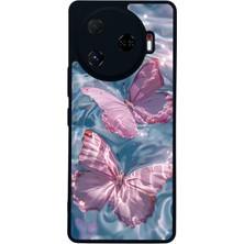 Tecno Camon 30 Pro Uyumlu Kelebek Tasarımlı Glossy Premium Kılıf