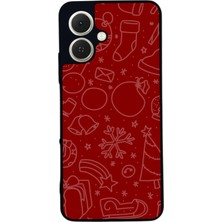BG AKSESUAR Tecno Spark Go2 Uyumlu Yilbasi Christmas Tasarımlı Glossy Premium Kılıf