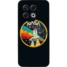BG AKSESUAR Tecno Spark 30 Pro Uyumlu Nasa Tasarımlı Glossy Premium Kılıf