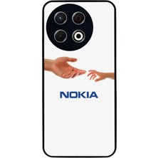BG AKSESUAR Tecno Spark 30 Pro Uyumlu Nokia Tasarımlı Glossy Premium Kılıf