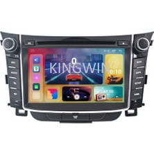 Kingwin 7 Inç I30 Uyumlu Android Carplay 4 GB Ram 64 GB Hafıza Multimedya Arka Kamera Hediye