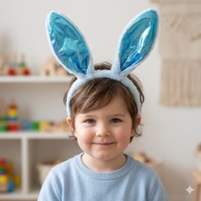 Direkstoktan Parlak Tavşan Kulaklı Peluş Taç - Çocuk ve Yetişkin Parti Aksesuarı