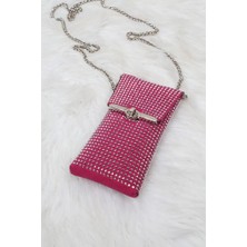 Çanta Taşlı Kırmızı