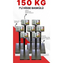 7'li Hisse Baskülü ** Ayrı Ayrı 7'li ** 150 kg Kapasiteli