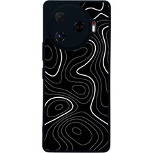Tecno Camon 30 Pro Uyumlu Çizgi Sanatı Tasarımlı Glossy Premium Kılıf