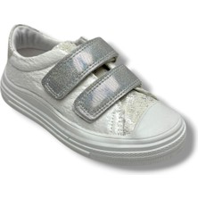 Arzen 150-26 Simli Pullu Çift Cırtlı Anatomik Kız Çocuk Ayakkabı 26-30