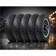 Motto 3.00-10 49J 6pr-6kat Tl Dubleks   X-Street 5'li Paket Schooter Lastik -2025 Üretim