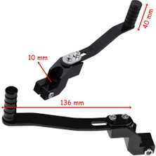 Tuğra GT Cg-Cup Vites Pedalı Mini Alüminyum Siyah