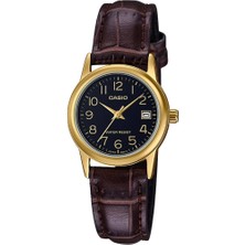 Casio LTP-V002GL-1BUDF Kadın, Kahve Kol Saati