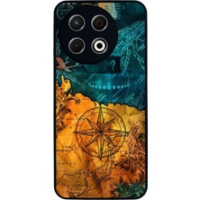 BG AKSESUAR Tecno Spark 30 Pro Uyumlu Pusula Tasarımlı Glossy Premium Kılıf
