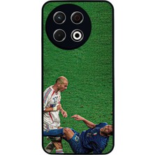 BG AKSESUAR Tecno Spark 30 Pro Uyumlu Zidane Tasarımlı Glossy Premium Kılıf