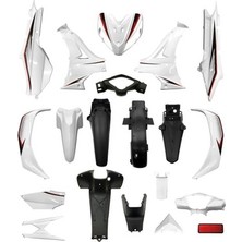 Tuğra GT Kuba Ege Kaporta Seti Beyaz Yan Sanayi(Far-Stop Yok)