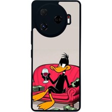 Tecno Camon 30 Pro Uyumlu Daffy Duck Tasarımlı Glossy Premium Kılıf