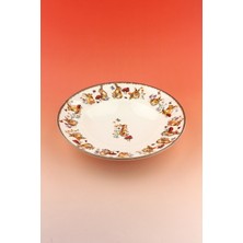 Bursa Porselen Dekor Retro Tavşan Porselen Salata Kasesi