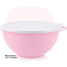 Belirtilmemiş Miksim 7,8 Litre Toz Pembe Hamur ve Yoğurt Mayalama Kabı