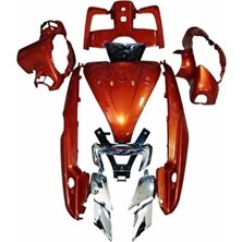Tuğra GT  Tvs JUPİTER125 Kaporta Seti Turuncu 13 Parça