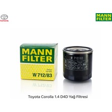 Mann Toyota Corolla 1.4 D4D Dizel Orijinal Yağ Filtresi – Yüksek Performans Motor Yağ Filtresi