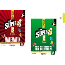 Nitelik Yayınları Nitelik 4.sınıf Yeni Nesil Süper Matematik ve Fen Bilimleri (B) Soru Kitabı Yeni