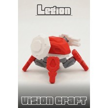 Modelerman Design Legion Mech Robot Figür 3D Baskı Model Koleksiyon Oyun Diorama Kişiselleştirilebilir Hediye