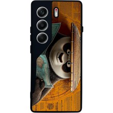 BG AKSESUAR Tecno Camon 40 Uyumlu Kung Fu Panda Tasarımlı Glossy Premium Kılıf
