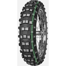 Mitas Terra Force-Ef Lastik Takımı – 90/90-21 + 140/80-18  2 Yeşil Çizgi – Super Soft