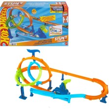 Hot Wheels Stunt Tracks Dolambaçlı Akrobatik Hız Pisti JHK73