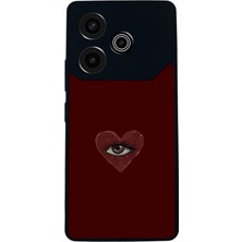 Tecno Pova 6 Uyumlu Kalp Love Tasarımlı Glossy Premium Kılıf