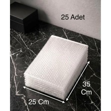 Aybaş Kağıtçılık 25X35 cm ( 25 Adet ) 90. gr Patpatlı Kargo Poşeti, E Ticaret Poşeti, Balonlu Naylon Poşeti